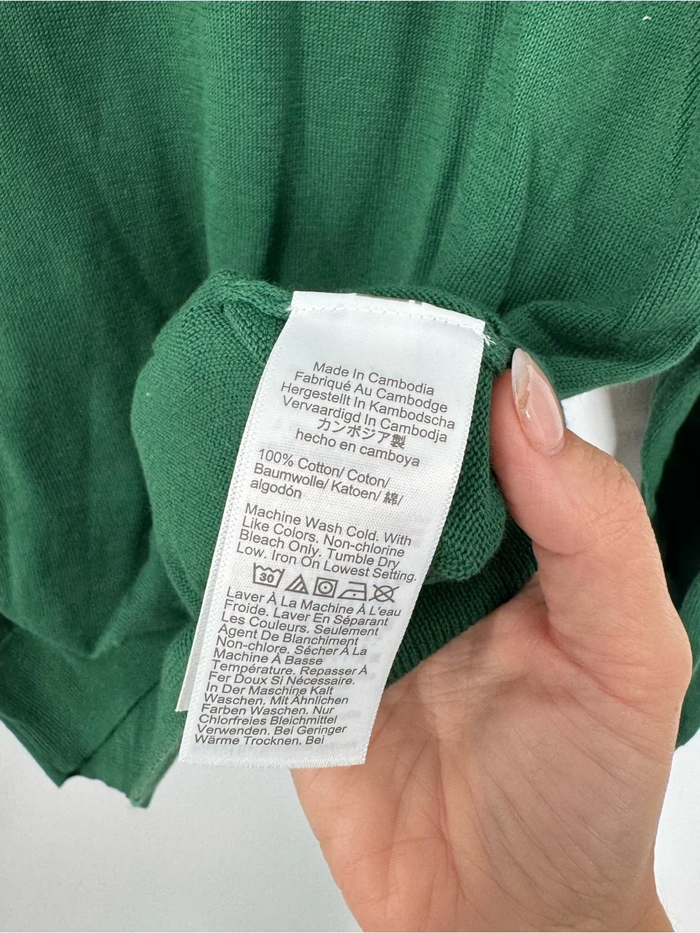 NWT J. Crew Pima Cotton Crewneck Sweater Serene Spruce Green Pullover Size L